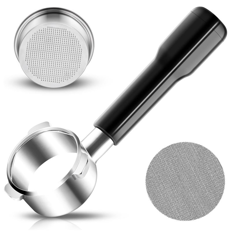 Breville Espresso Barista Express - AS94-54mm ポータフィルター（底なしタイプ、パックスクリーン付き）、3つの耳が付いたヘッド。Breville Barista ExpressおよびBarista Proエスプレッソマシン用。