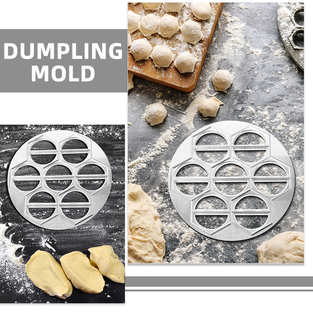 2個入り、家庭での食事やパーティーで使える、アルミニウム合金 - Dumpling Press Set のレビューと価格