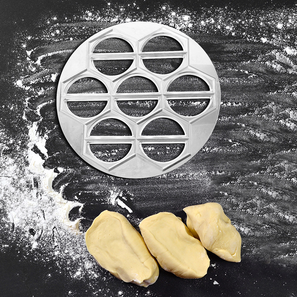 2個入り、家庭での食事やパーティーで使える、アルミニウム合金 - Dumpling Press Set のレビューと価格