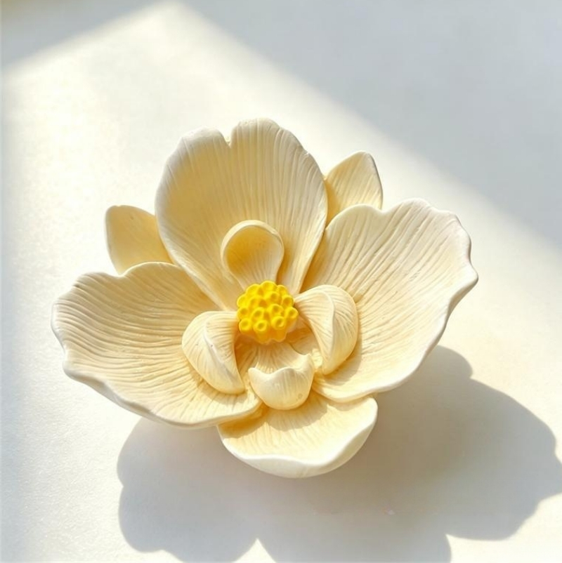 3D 蝶蘭シリコンモールド花型モールドアロマ石膏石膏エポキシ - Potsticker Mold のレビューと価格