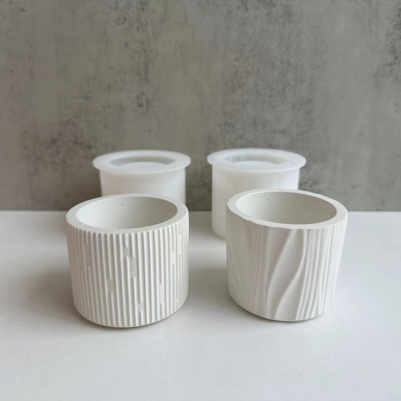 石膏裏地キャンドルカップシリコーン型 DIY コンクリート円 - Potsticker Mold のレビューと価格