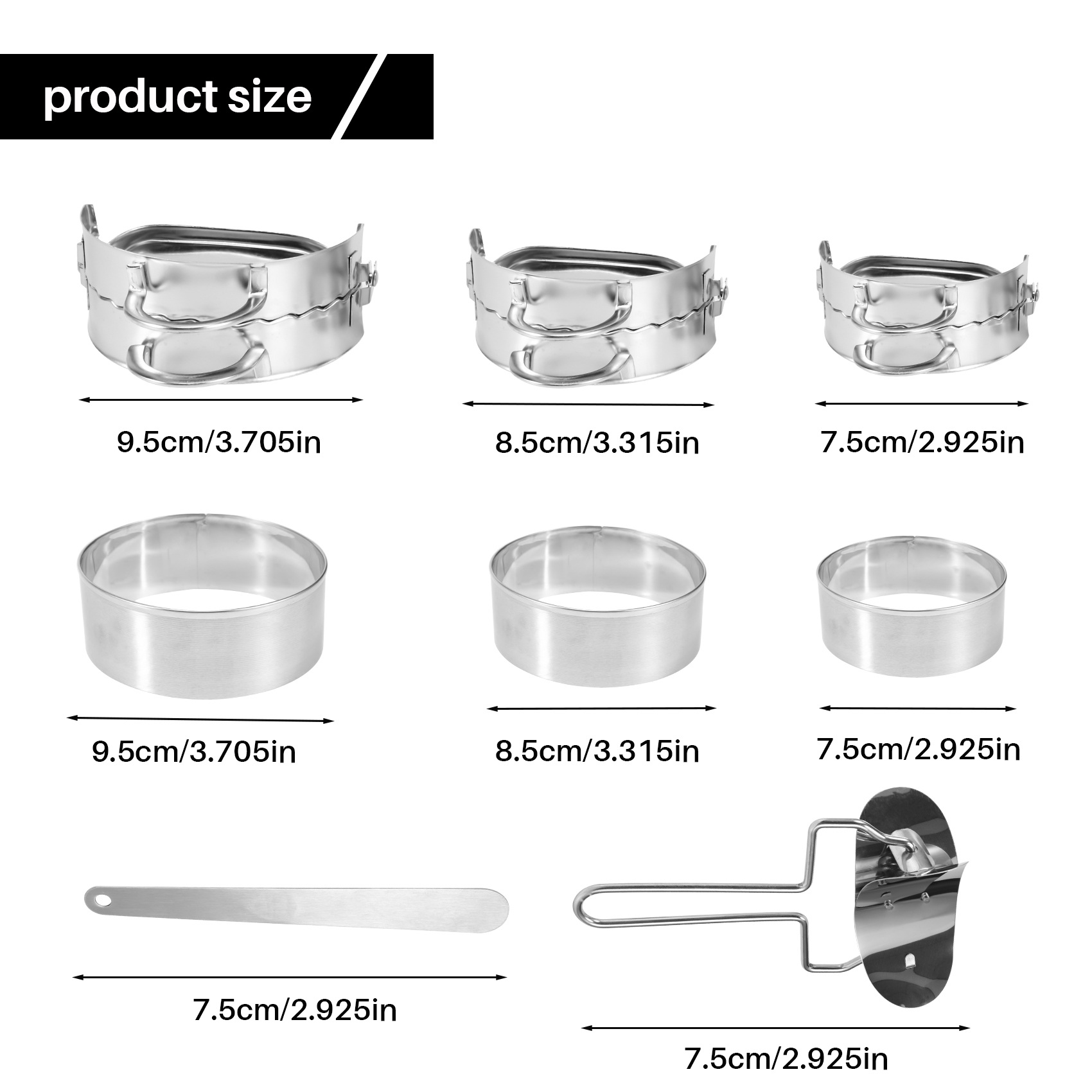 ABKW製 餃子メーカー 8個入り、中華風ワンタンや餃子の皮 - Dumpling Press Set のレビューと価格