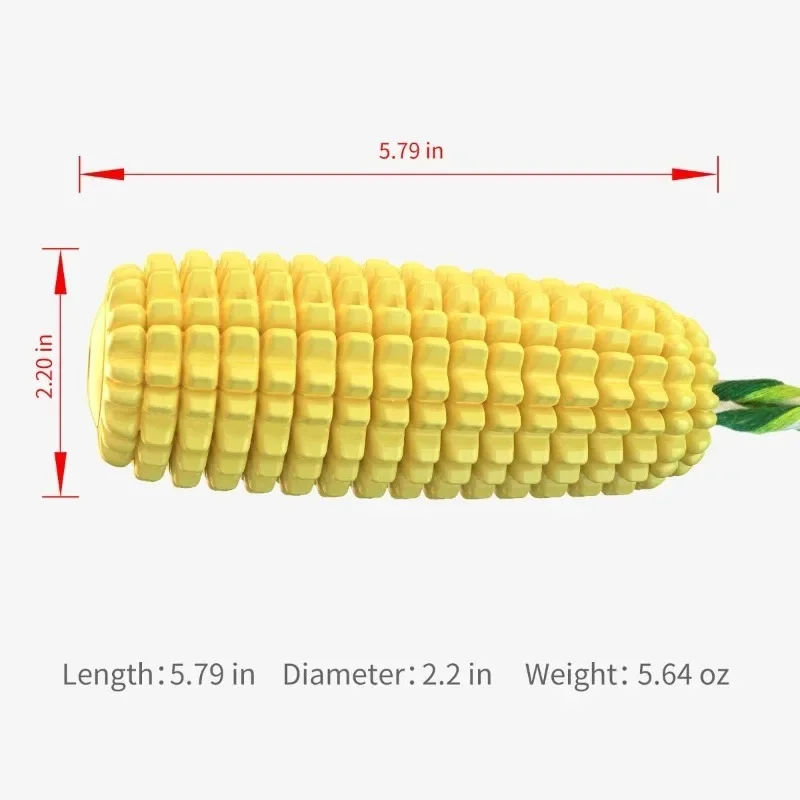 新登場！噛む力が強い犬や、丈夫で長持ちする、音が鳴るインタラ - Corn Dog Stick のレビューと価格