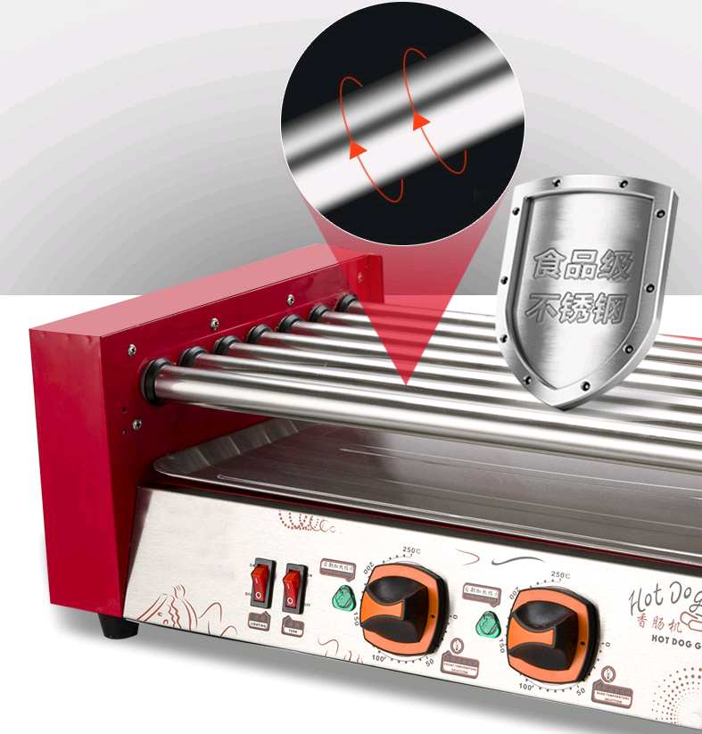 業務用電気ホットドッグ製造機保温ショーケースホットドッグ蒸し - Hot Dog Press のレビューと価格