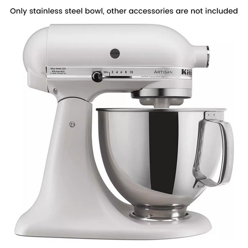 BABZ ステンレス製ミキシングボウル。キッチンエイド クラ - Kitchenaid Mixer Artisan 5Qt のレビューと価格