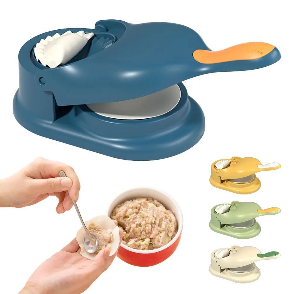 2 in 1 DIY餃子メーカーキット ラッパープレス機 生 - Dumpling Press Set のレビューと価格
