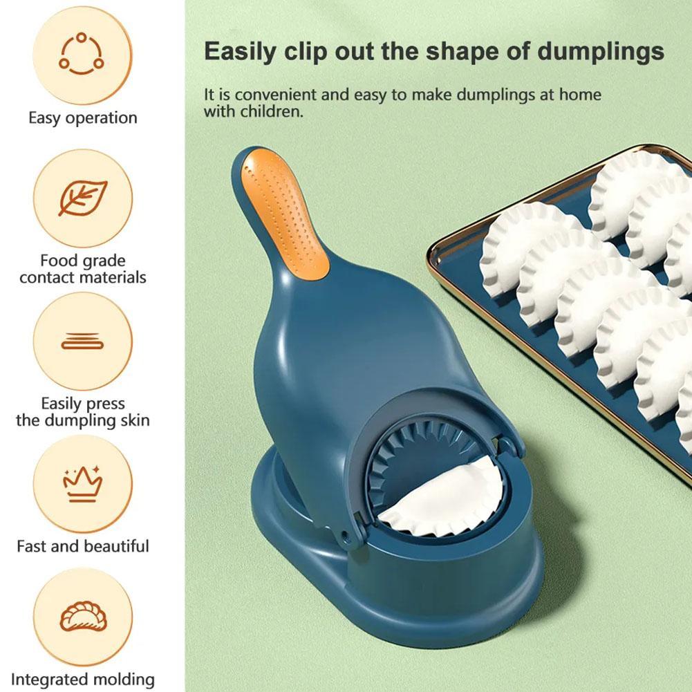 2 in 1 DIY餃子メーカーキット ラッパープレス機 生 - Dumpling Press Set のレビューと価格