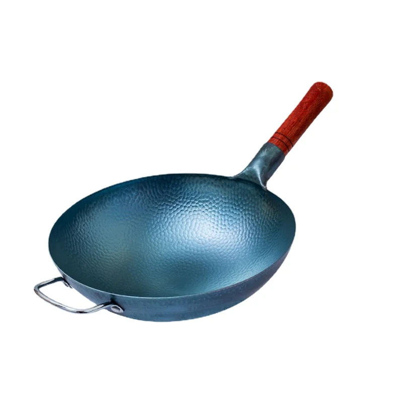 伝統的な中華鍋、鋳鉄調理器具、炭素鋼、丸底中華鍋、ブナ材、火 - Cast Iron Corn のレビューと価格