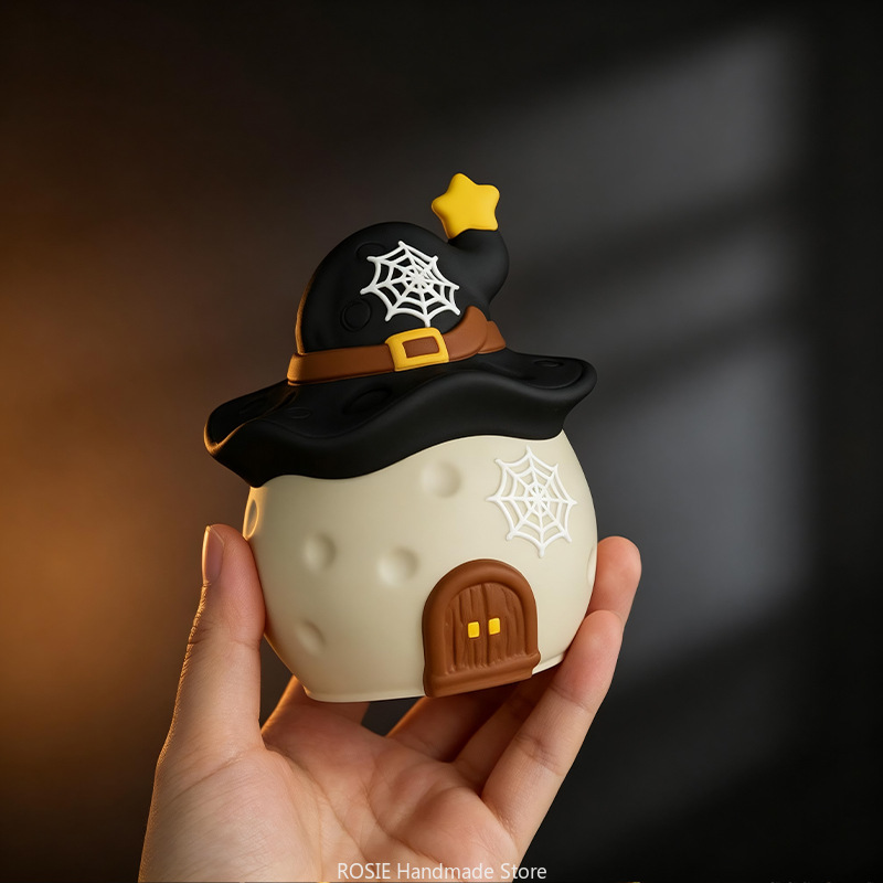 魔法使いのキャンディジャー用シリコンモールド、魔法使いの帽子 - Potsticker Mold のレビューと価格